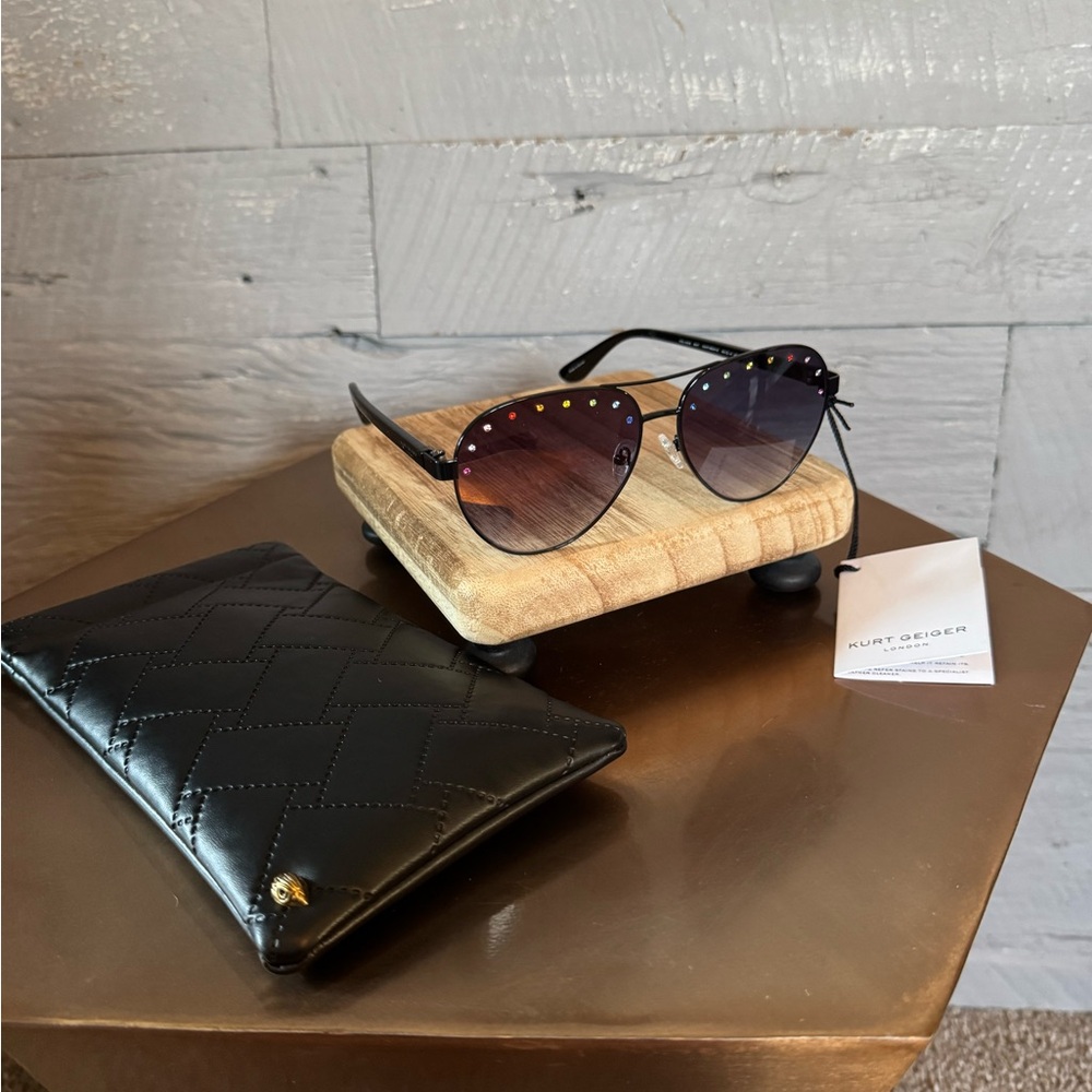New Kurt Geiger aviator sunglasses - Picture 4 of 9